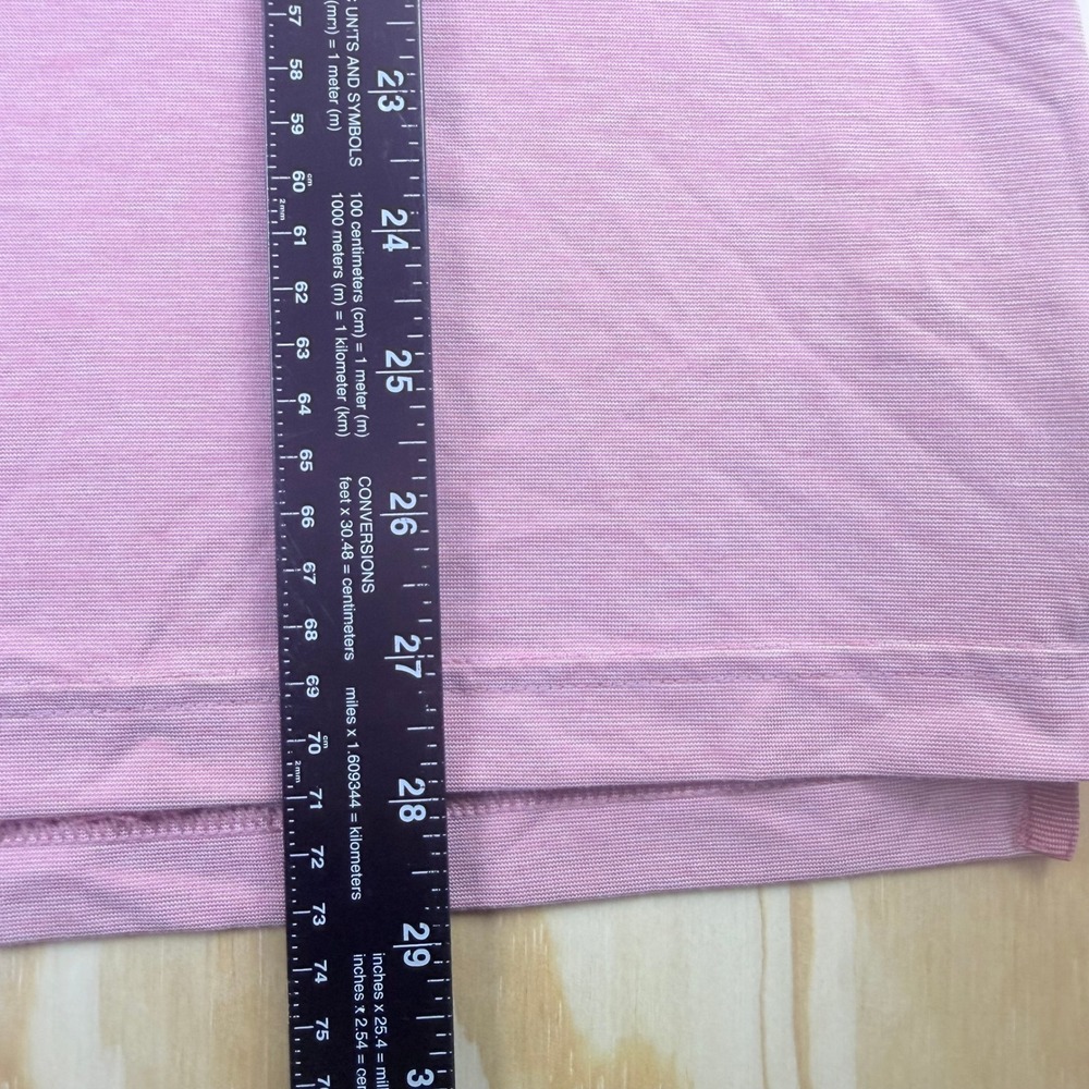 Mizzen + Main Mens Trim Fit Performance Polo Shirt Pink Heathered Medium M - Picture 5 of 8